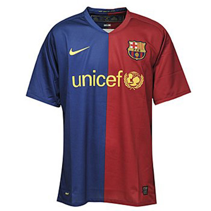 Nike Barcelona Soccer Jersey (Home 2008/09) @ SoccerEvolution.com