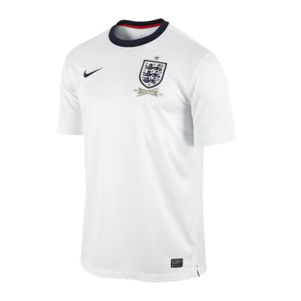 Nike England Soccer Jersey (Home 13/14) @ SoccerEvolution