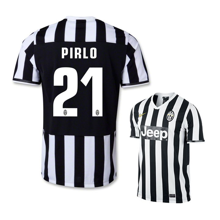 Nike Juventus Pirlo 21 Soccer Jersey (Home 2013/14) SoccerEvolution