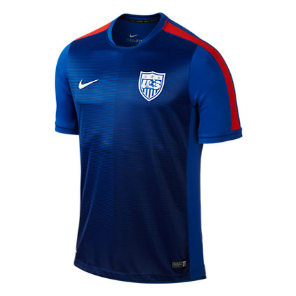 Nike USA Pre-Match 2 Soccer Training Jersey (Game Royal 15/16 ...