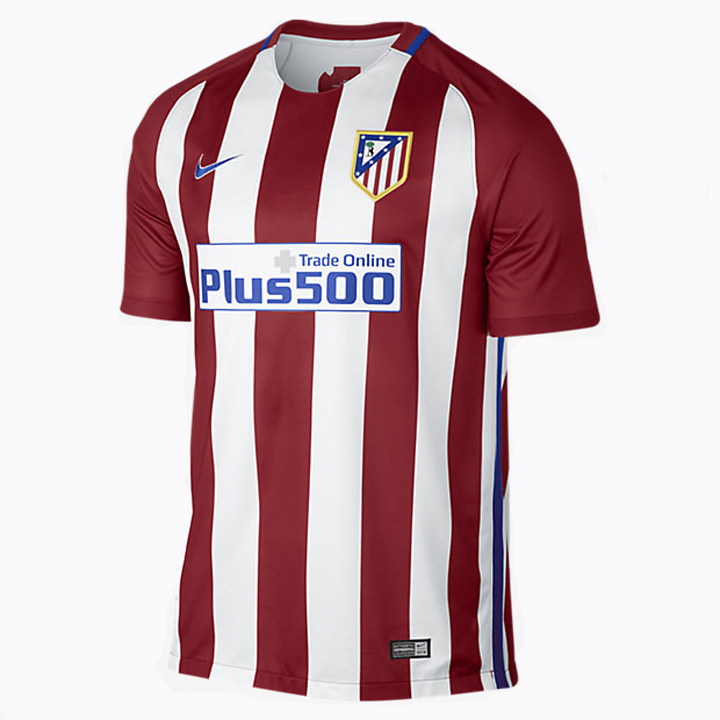 Nike Atletico Madrid Soccer Jersey (Home 2016/17) @ SoccerEvolution.com ...