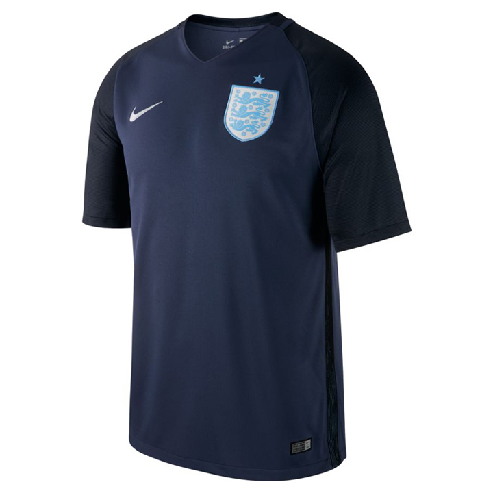 Nike England Soccer Jersey (Away 17/18) @ SoccerEvolution