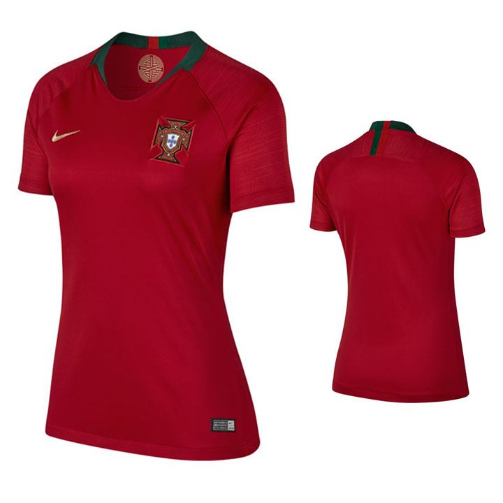 Nike Womens Portugal Soccer Jersey (Home 18/19) @ SoccerEvolution