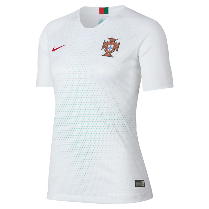 Nike Womens Portugal Soccer Jersey (Away 18/19) SoccerEvolution