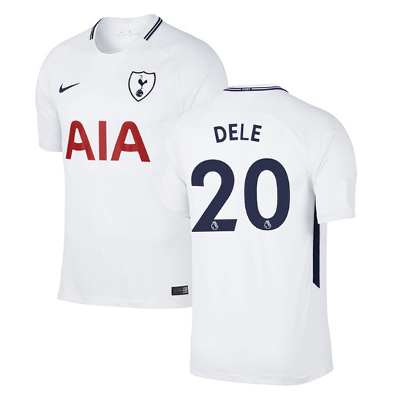 Nike Tottenham Hotspur Dele Alli 20 Soccer Jersey (Home 17/18) SoccerEvolution