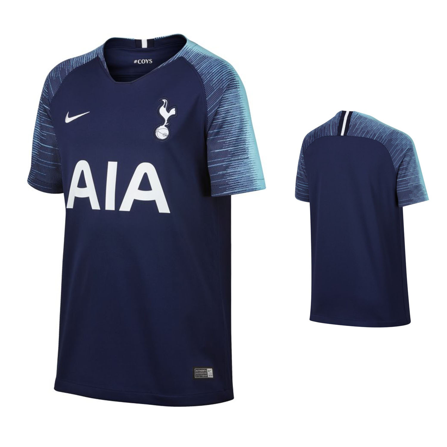 Nike Youth Tottenham Hotspur Soccer Jersey (Away 18/19) @ SoccerEvolution