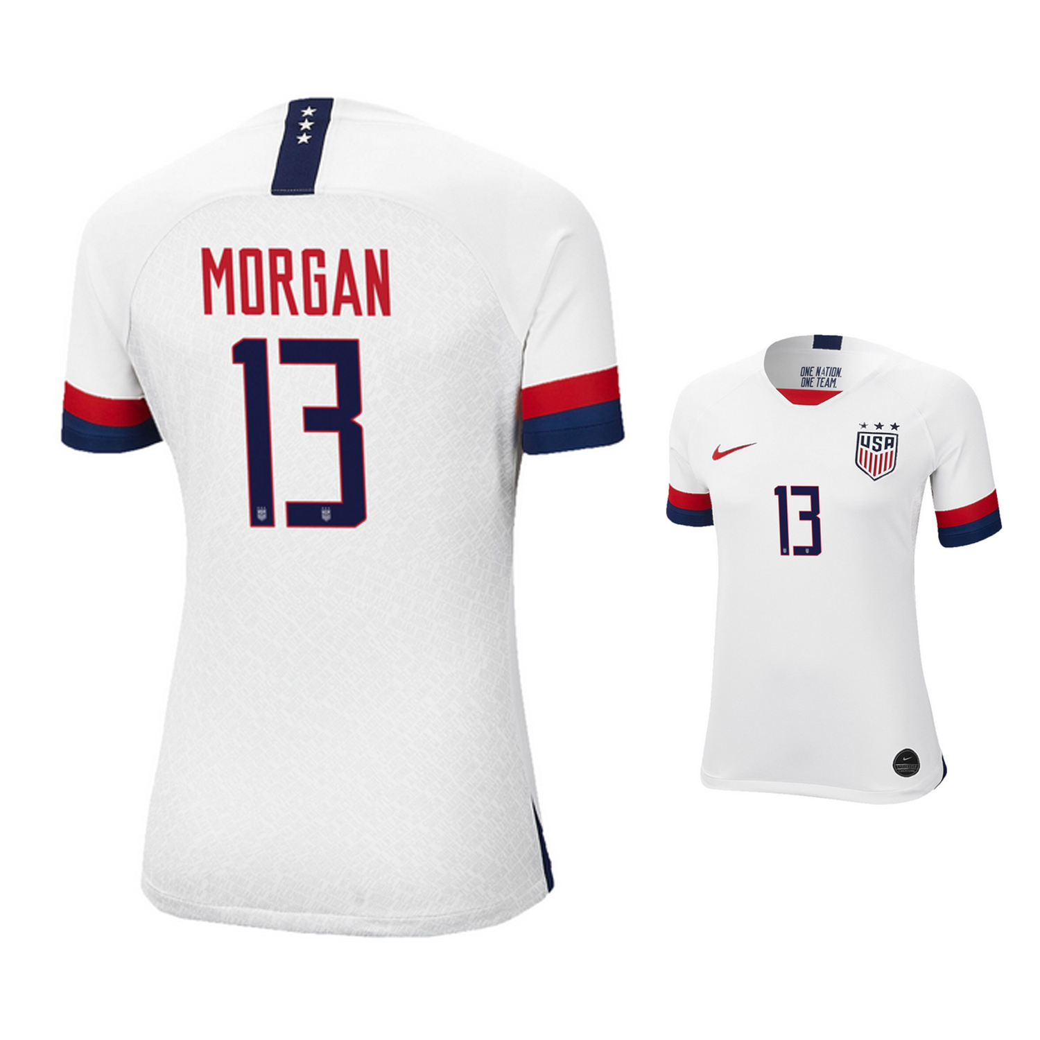 Nike USWNT Alex 13 Womens Soccer Jersey (Home 19/20