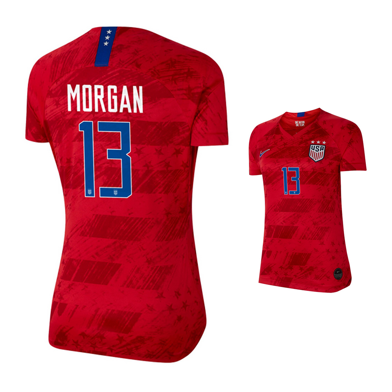 Nike USWNT Alex 13 Womens Soccer Jersey (Away 19/20) SoccerEvolution