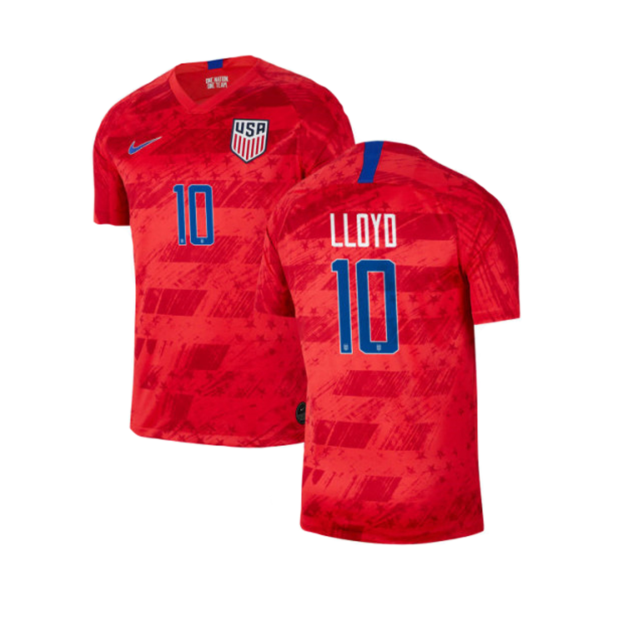 Nike Youth USA Carli Lloyd #10 Soccer Jersey (Away 19/20) @ SoccerEvolution