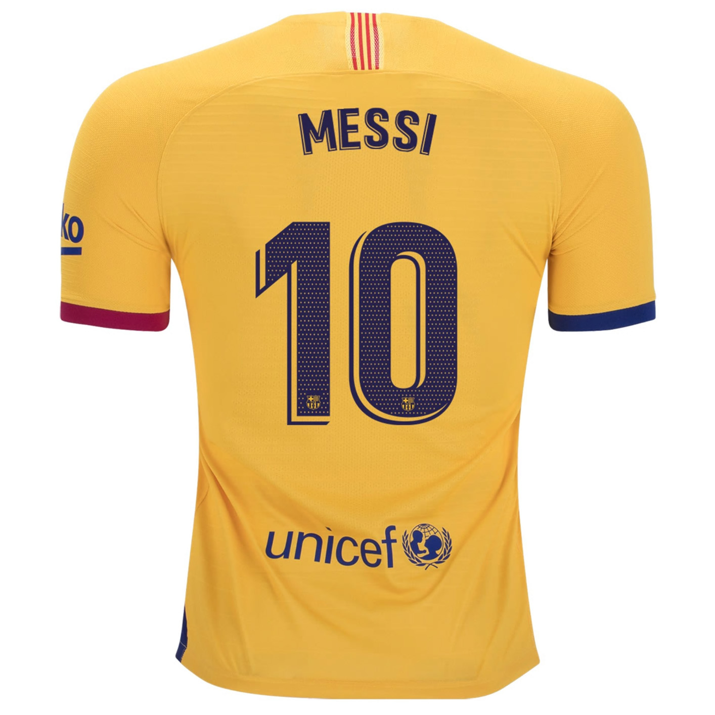 Nike Barcelona Lionel Messi #10 Soccer Jersey (Away 19/20 ...