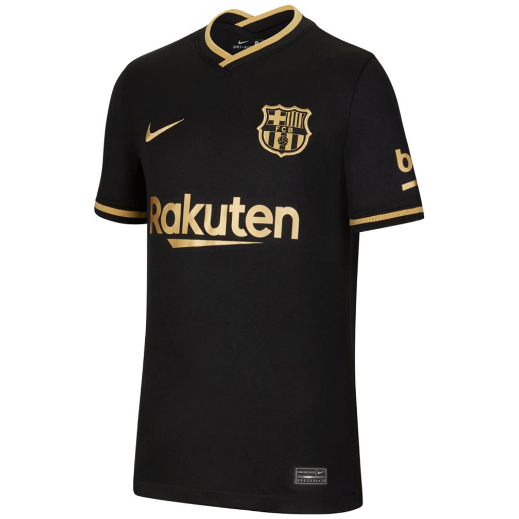 Nike Youth Barcelona Lionel Messi 10 Jersey (Away 20/21) SoccerEvolution