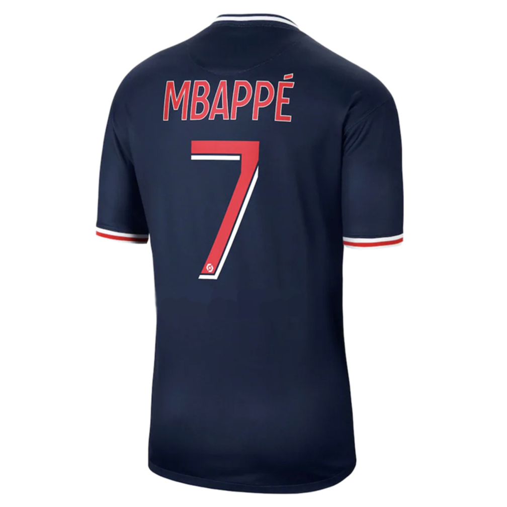 Nike Youth Paris SaintGermain Mbappe 7 Jersey (Home 20/21