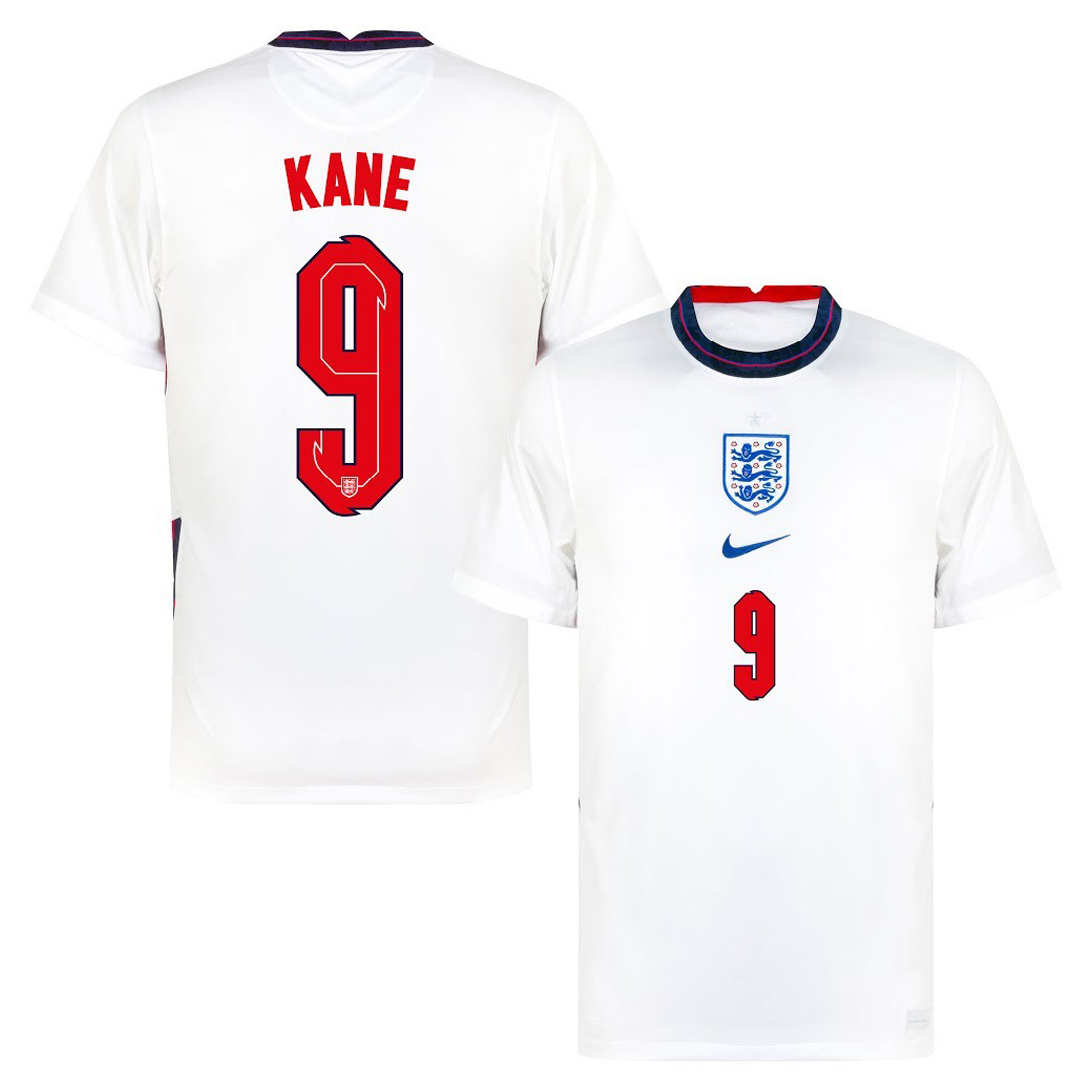 Nike Youth England Kane 9 Soccer Jersey (Home 20/22) SoccerEvolution