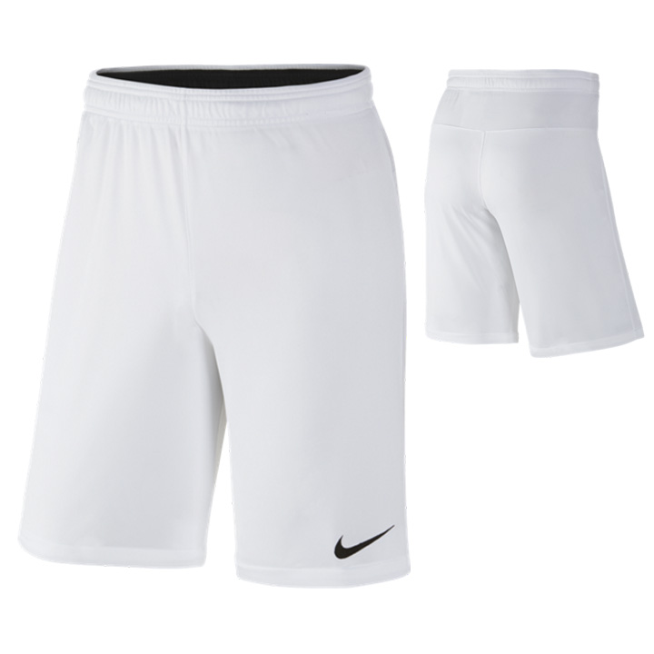 Nike Academy Longer Knit 2 Soccer Short (White/Black) @ SoccerEvolution