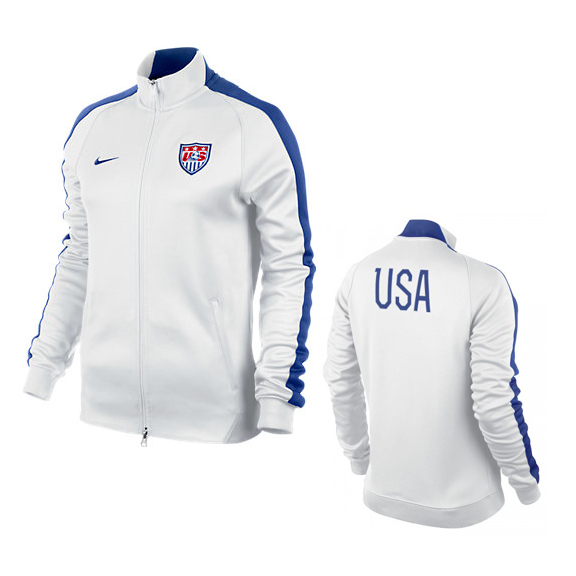 Nike Womens USA World Cup 2014 Authentic N98 Soccer Track Top ...