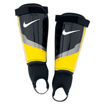 Nike Total 90 Air Maximus Soccer Shinguard (Black/Yellow) @ SoccerEvolution