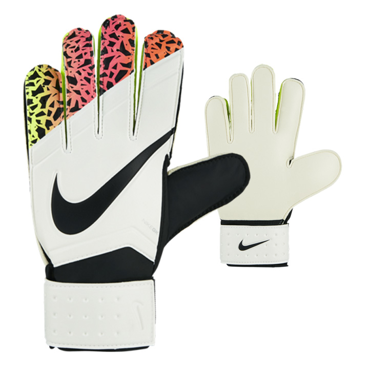 Nike GK Match Soccer Goalie Glove (White/Multi) SoccerEvolution