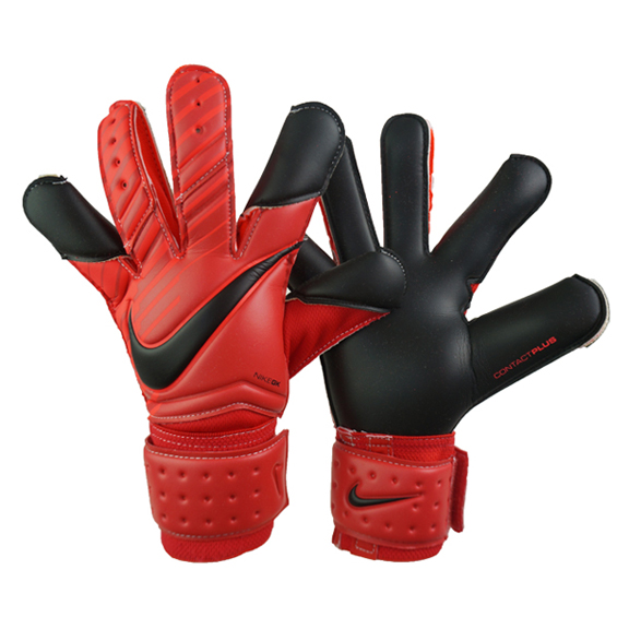 Nike GK Vapor Grip 3 Soccer Goalie Glove (Crimson/Black) SoccerEvolution