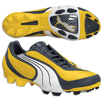 Puma v3.08 I FG L Soccer Shoes (Dandelion) @ SoccerEvolution