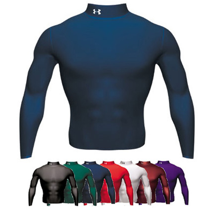 under armour mock turtlenecks