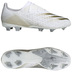 adidas X Ghosted.2 FG Soccer Shoes (White/Gold/Silver)