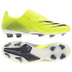 adidas  X Ghosted.2 FG Soccer Shoes (Solar Yellow/Black)