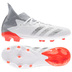 adidas  Predator  Freak.3 FG Soccer Shoes (White/Iron/Solar Red) - $89.95