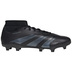 adidas  Predator  24 League Hi FG Soccer Shoes (Black/Carbon)