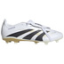 adidas  Predator League FT FG Soccer Shoes (White/Black/Gold)