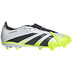 adidas  Predator League FT FG Soccer Shoes (White/Black/Lemon)