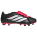 adidas  Predator Club FT FG Soccer Shoes (Black/White/Red)