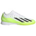 adidas  X   CrazyFast.3 Indoor Soccer Shoes (White/Black/Lemon)