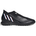 adidas  Predator  Edge.3 Laceless LL Turf Soccer Shoes (Black/White)