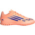 adidas Youth F50 Club Turf Soccer Shoes (Orange/Blue)
