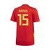 adidas Youth Spain Sergio Ramos #15 World Cup 2018 Jersey (Home)