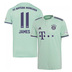 adidas Youth Bayern Munich James #11 Soccer Jersey (Away 18/19)