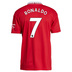 adidas  Manchester United  Cristiano Ronaldo #7 Jersey (Home 22/23)