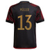 adidas Youth Germany Muller #13 WC22 Soccer Jersey (Away 22/24)