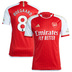 adidas  Arsenal Odegaard #8 Soccer Jersey (Home 23/24)