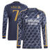 adidas  Real Madrid  Vinicius Jr. #7 LS Soccer Jersey (Away 23/24)