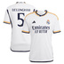 adidas Real Madrid Bellingham #5 Soccer Jersey (Home 23/24)