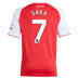 adidas Youth  Arsenal Saka #7 Soccer Jersey (Home 25/26) - SALE: $109.95
