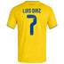adidas Colombia Luis Diaz #7 Soccer Jersey (Home 26/27)