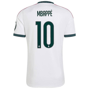 adidas  Real Madrid Mbappe #10 Soccer Jersey (Home 26/27)