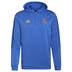 adidas  Real Madrid Tiro 21 Soccer Hoody (Hi-Res Blue/Gold)