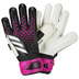 adidas Youth Predator Match Fingersave Glove (Black/White/Pink)