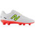 New Balance Youth  442 v2 Academy Wide Width FG Shoes (White/Orange/Volt) - $69.95