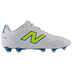 New Balance 442 v3 Team Wide Width FG Shoes (White/Alkaline Green)