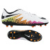 Nike HyperVenom Phelon II FG Soccer Shoes (White/Black/Orange)