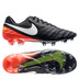 Nike Tiempo Legend VI FG Soccer Shoes (Black/Hyper Orange)
